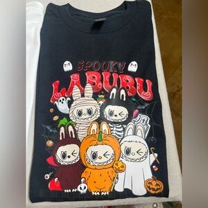 Spooky Labubu Little Monster Graphic Tee